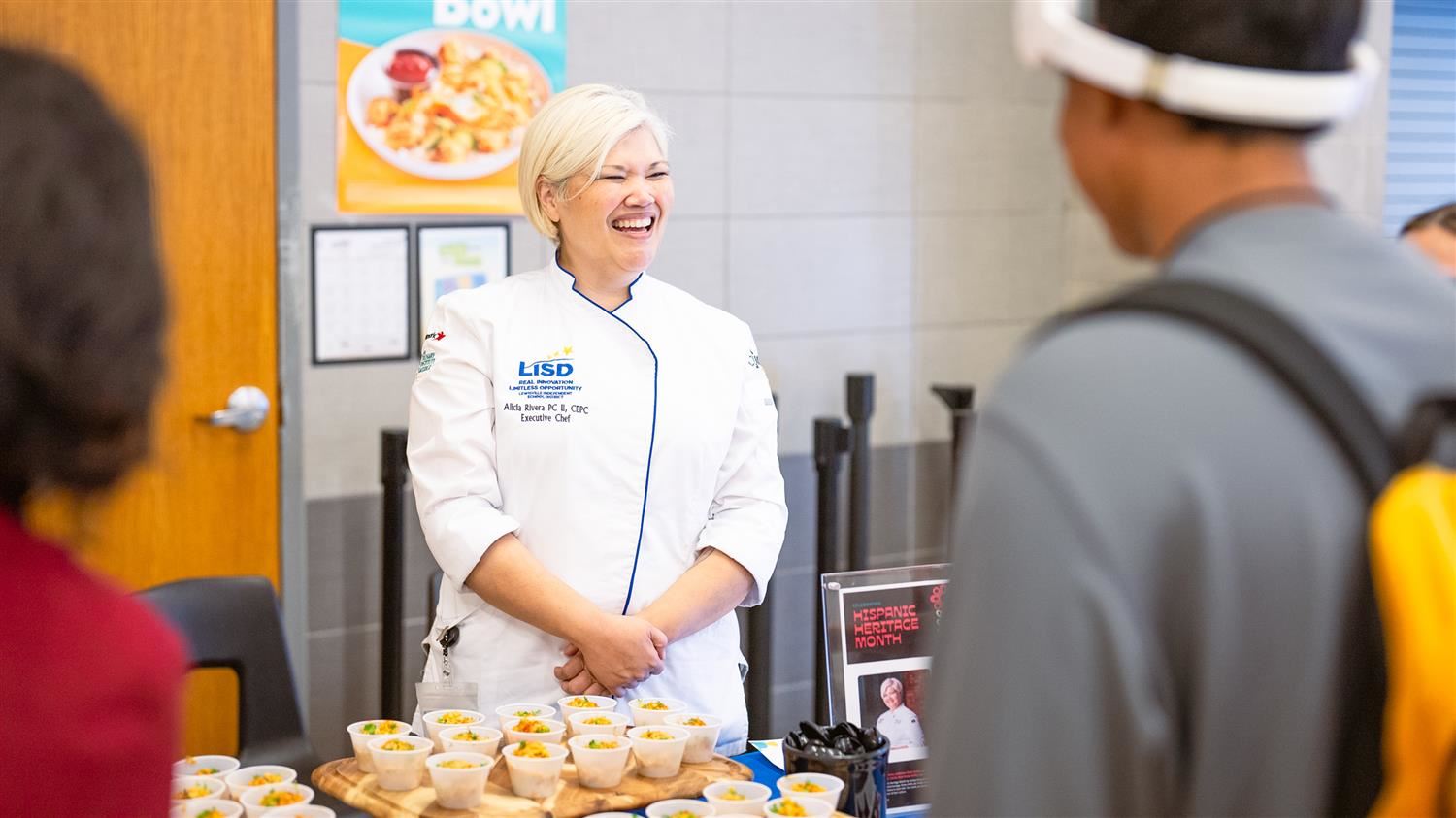 LISD Executive Chef Featured in National Spotlight Program